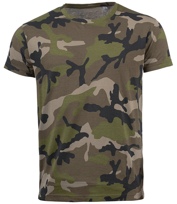 Personalised Camouflage Effect T-Shirt