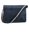 Vintage dark Blue Canvas Despatch Messenger Bag front