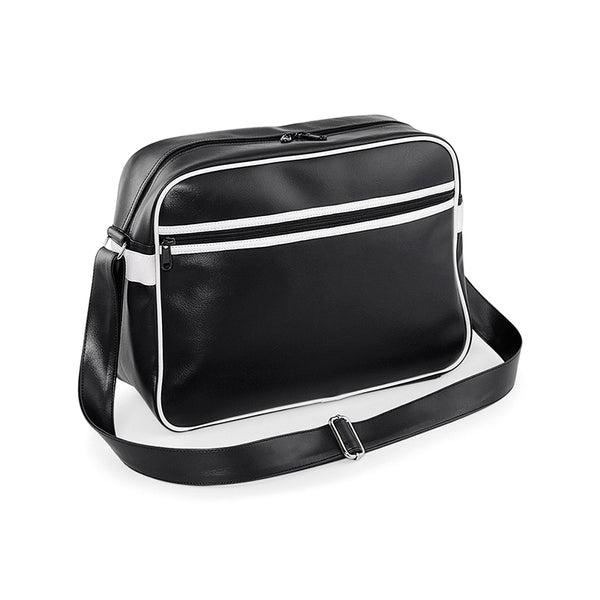 Black Original Style Retro Messenger Bag