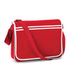 Red Retro Messenger Style Bag