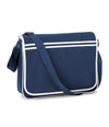 Navy Blue Retro Messenger Style Bag