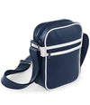 Blue Black Original Retro Style Across Body Bag