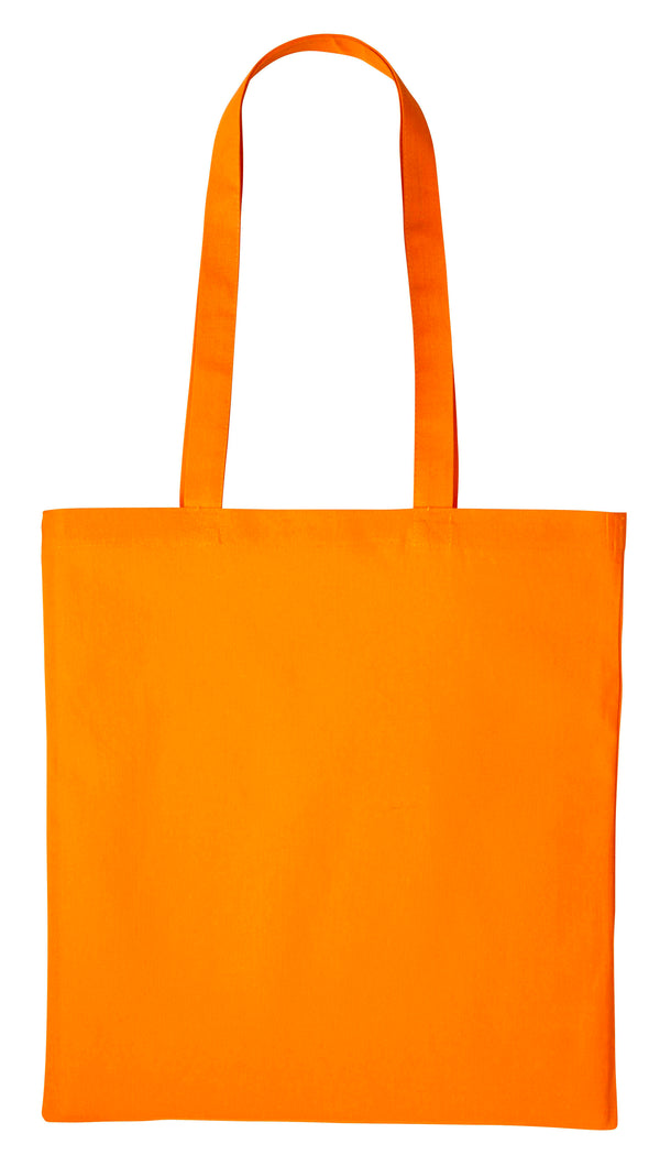 Customised Cotton Tote Bag - long handle