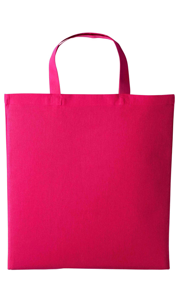 Customised Cotton Tote Bag - short handle