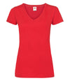 Ladies fit red t-shirt